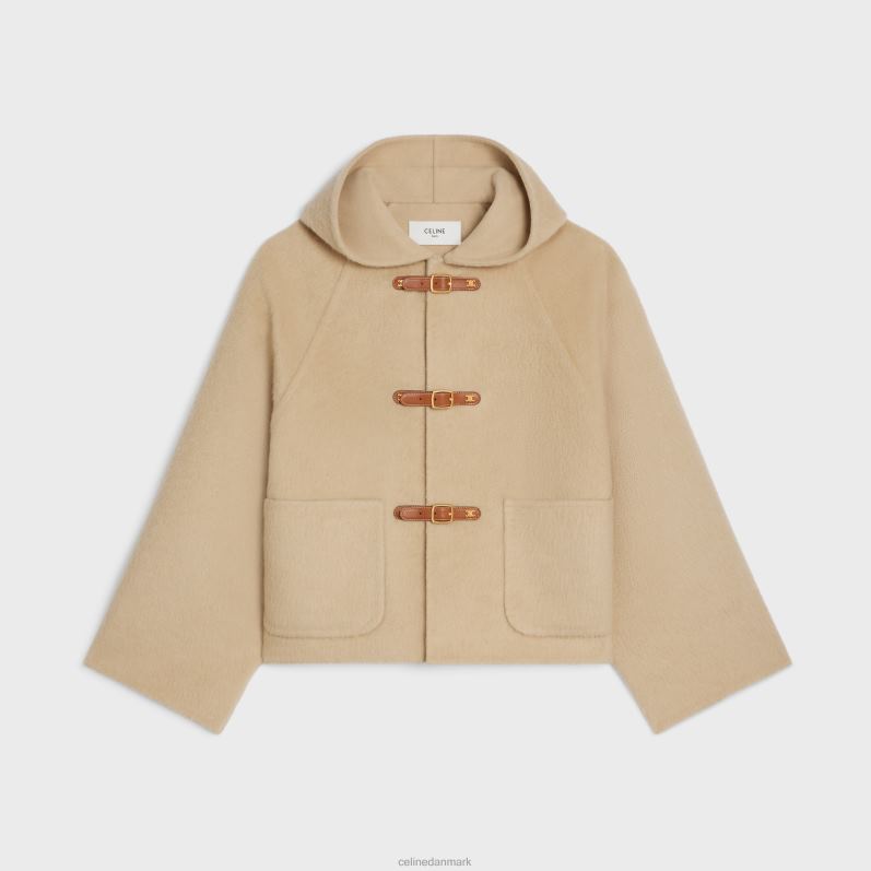 CELINE Kvinder cardigan i børstet kameluld F44FV695 beklædning blond