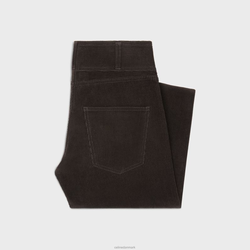 CELINE Kvinder jane flare jeans i fløjlsbukser F44FV850 beklædning rå vask