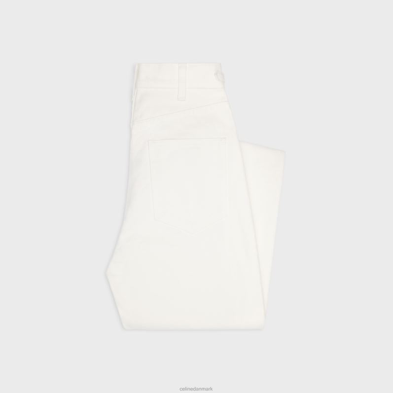 CELINE Kvinder jane flared jeans i denim F44FV856 beklædning optisk hvidvask