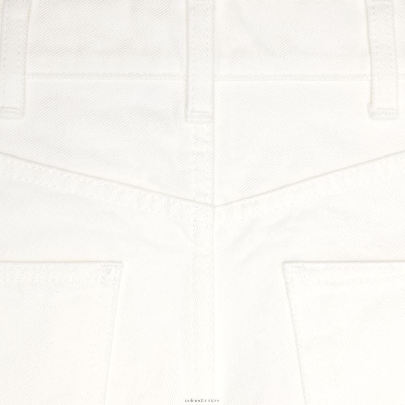 CELINE Kvinder jane flared jeans i denim F44FV856 beklædning optisk hvidvask