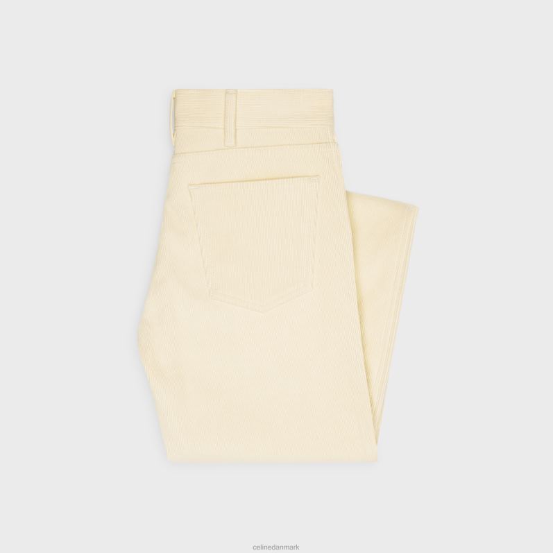 CELINE Kvinder jane flared jeans i fløjlsbukser F44FV855 beklædning rå vask