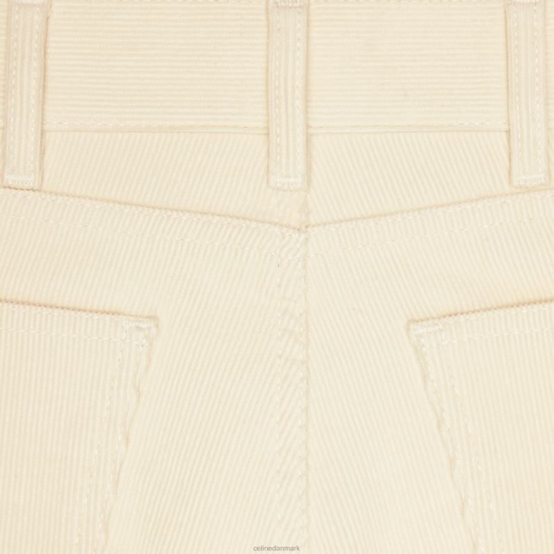 CELINE Kvinder jane flared jeans i fløjlsbukser F44FV855 beklædning rå vask