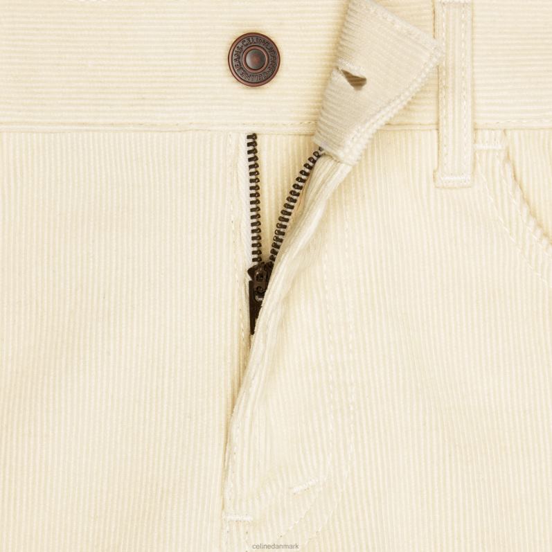 CELINE Kvinder jane flared jeans i fløjlsbukser F44FV855 beklædning rå vask