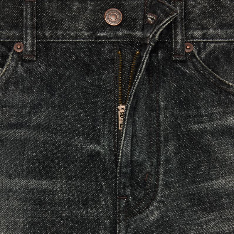 CELINE Kvinder kitty jeans i vask denim F44FV646 beklædning sort isskyl