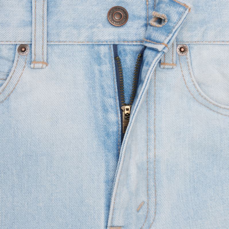 CELINE Kvinder margaret jeans i solbleget denim F44FV861 beklædning solbleget vask