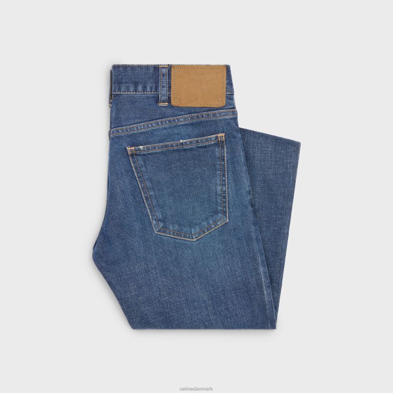 CELINE Kvinder skinny jeans i denim F44FV869 beklædning mørk union vask