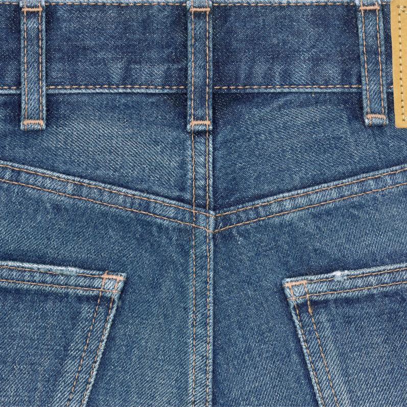 CELINE Kvinder tess jeans i denim F44FV866 beklædning mørk union vask