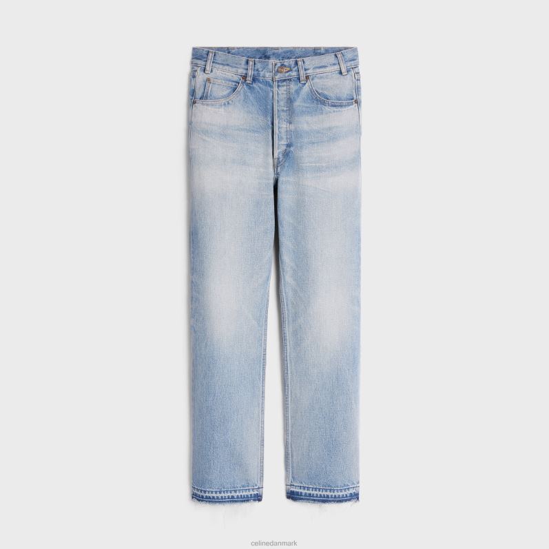 CELINE Kvinder wesley jeans i denim F44FV870 beklædning pismo vask