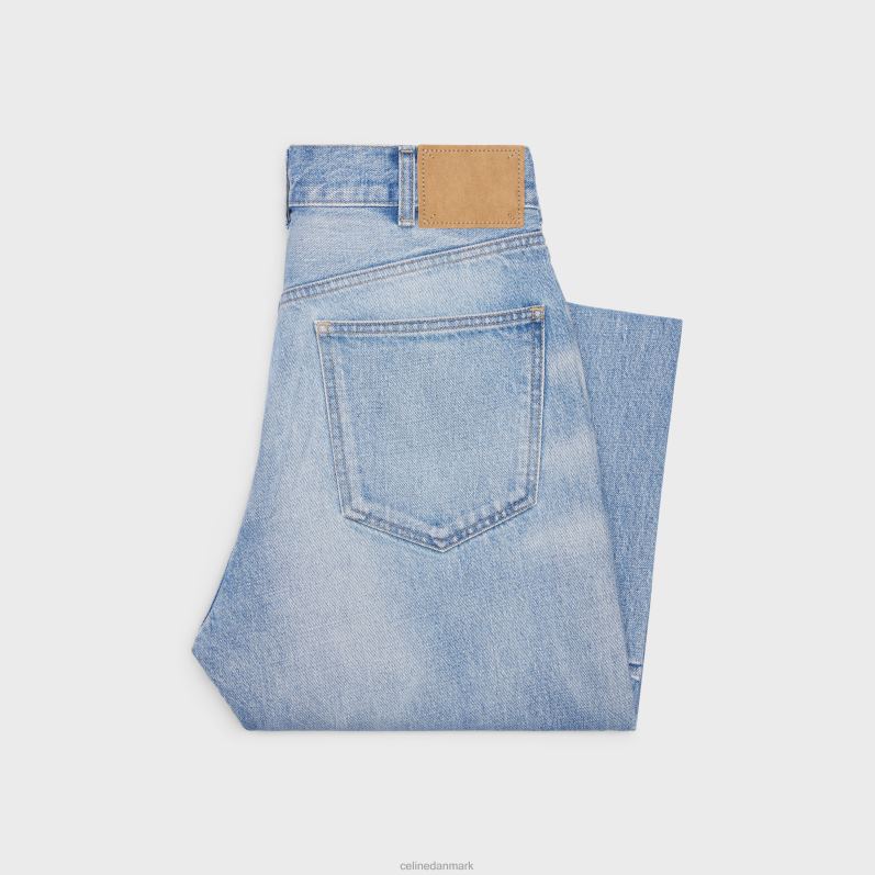 CELINE Kvinder wesley jeans i denim F44FV870 beklædning pismo vask