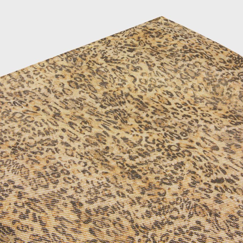 CELINE Kvinder hobble nederdel i silke georgette F44FV660 beklædning leopard/argent