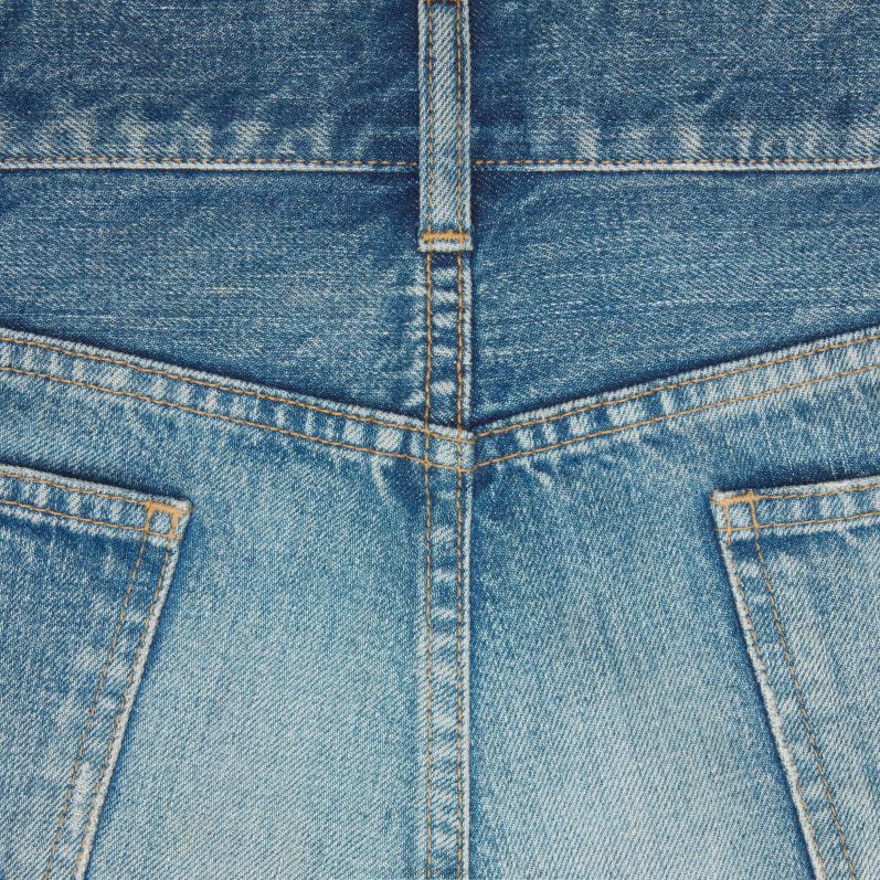 CELINE Kvinder skateshorts i wash denim F44FV590 beklædning elektrisk himmel