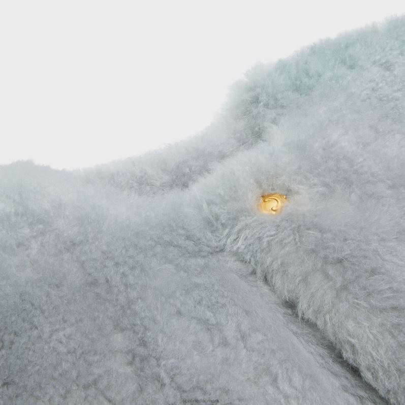 CELINE Kvinder cardigan i gedekashmir F44FV621 beklædning lysegrå