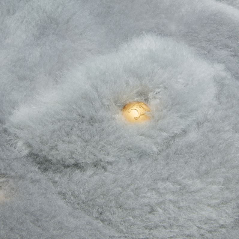 CELINE Kvinder cardigan i gedekashmir F44FV621 beklædning lysegrå