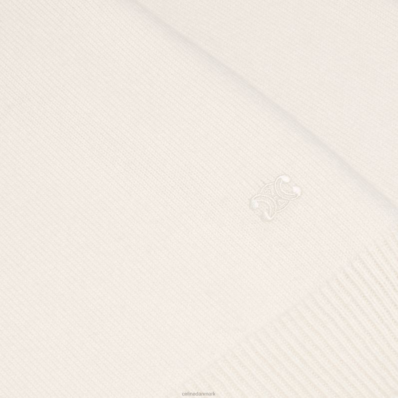 CELINE Kvinder sweater med rund hals i heritage cashmere F44FV755 beklædning off white
