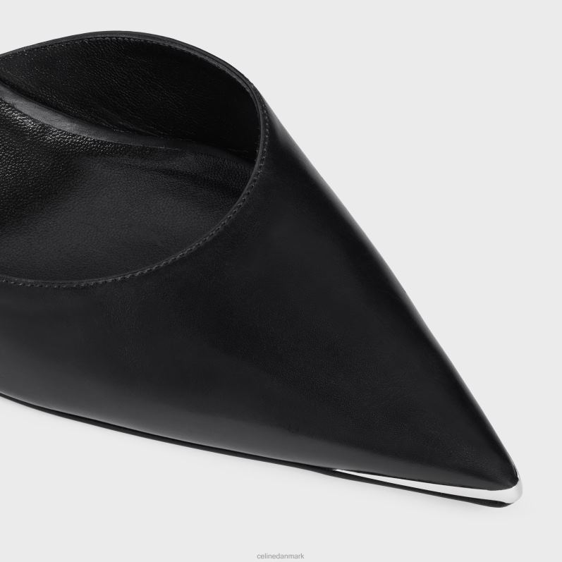 CELINE Kvinder killing med metaltå i kalveskind F44FV984 fodtøj sort