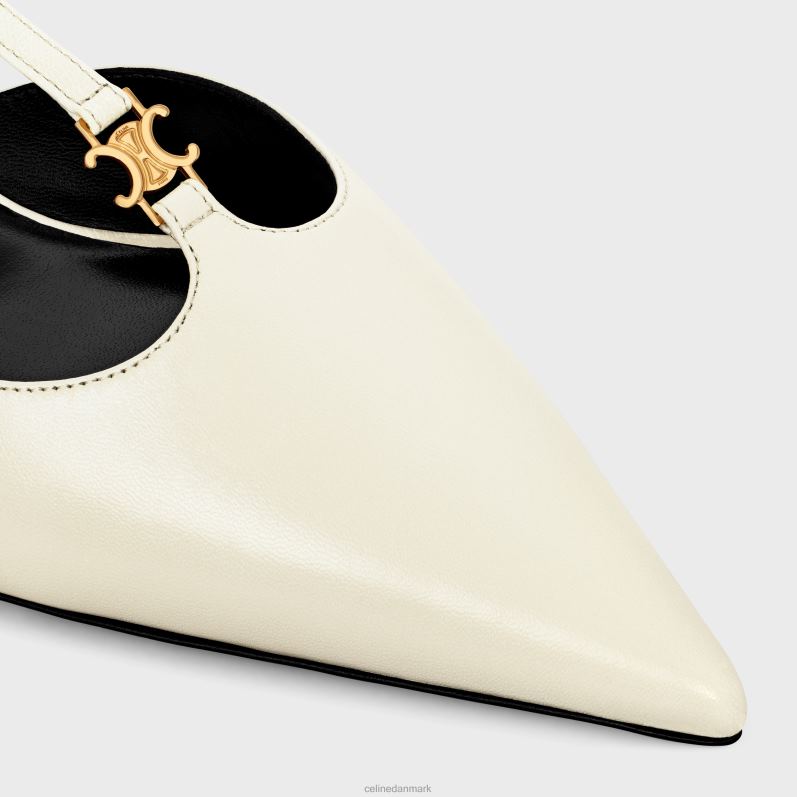CELINE Kvinder killing t-bar strop pumpe i lammeskind F44FV981 fodtøj mælk