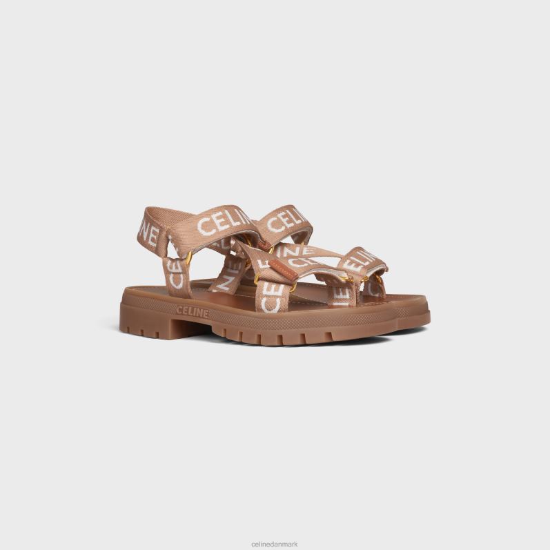 CELINE Kvinder leo strappy sandal i uld med 