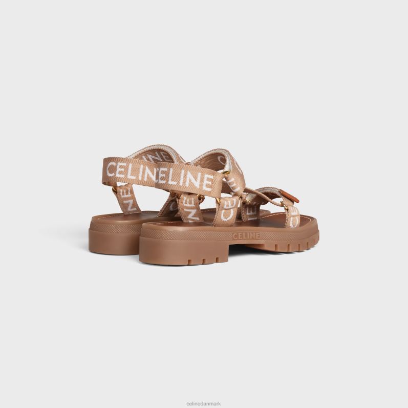 CELINE Kvinder leo strappy sandal i uld med 