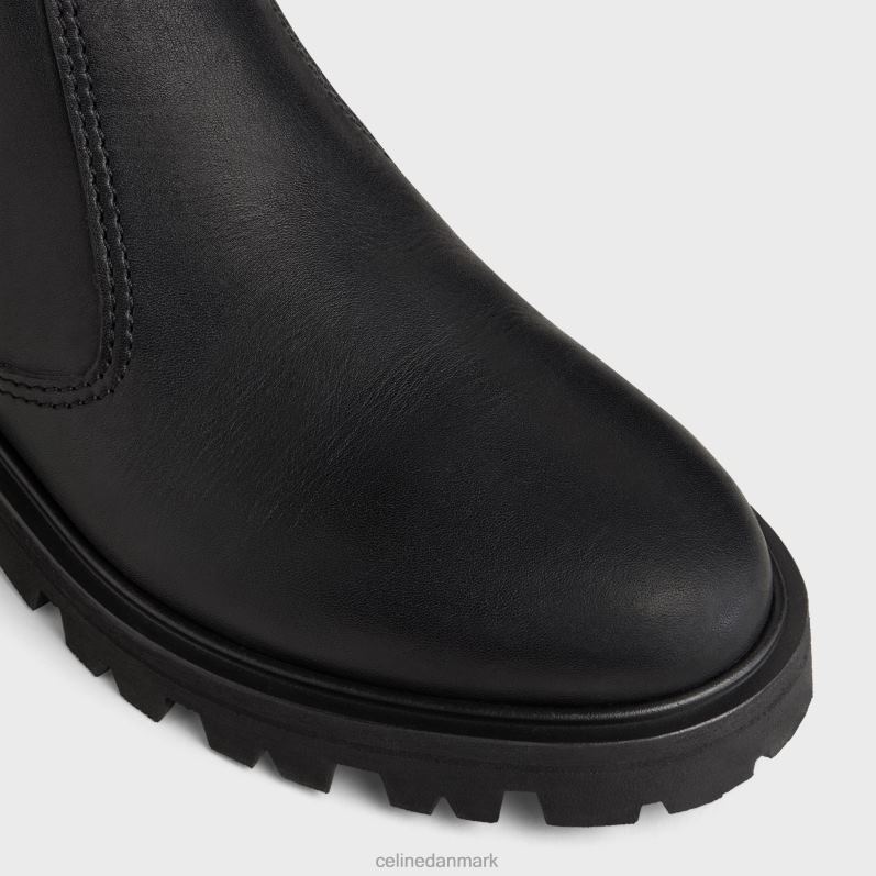 CELINE Kvinder margaret chelsea støvle i kalveskind F44FV954 fodtøj sort