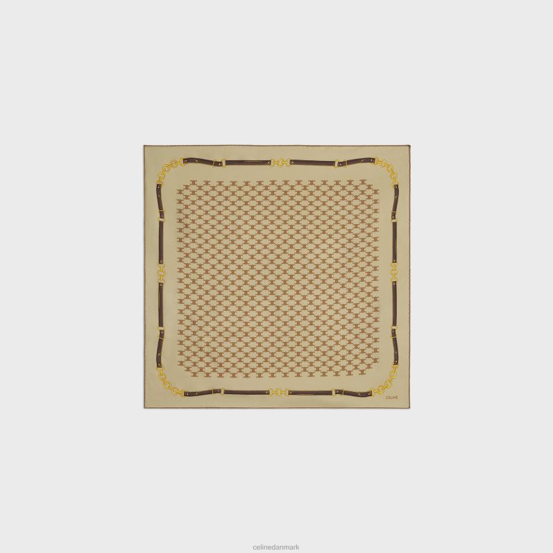 CELINE Kvinder bandana i arv silke twill F44FV1216 tilbehør beige