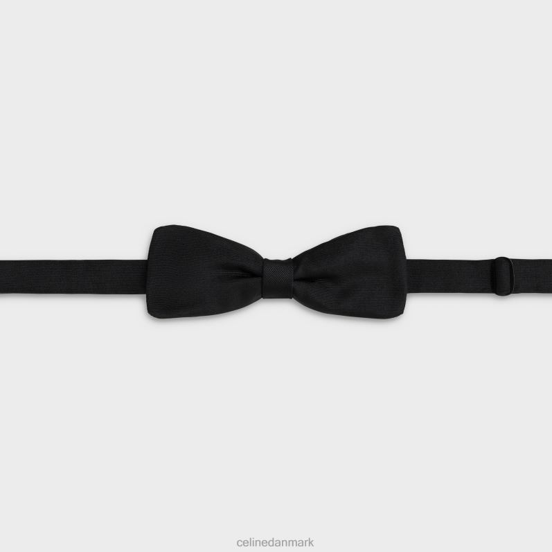 CELINE Kvinder sløjfe i silke rep F44FV1227 tilbehør sort