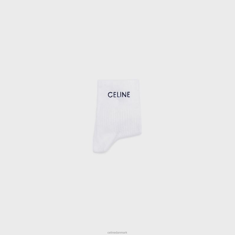 CELINE Kvinder sokker bomuld F44FV1058 tilbehør off white