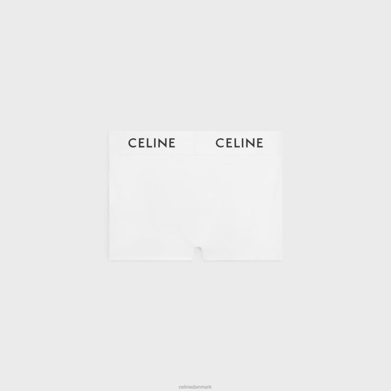 CELINE Mænd boksere i bomuldsjersey F44FV2273 tilbehør hvid