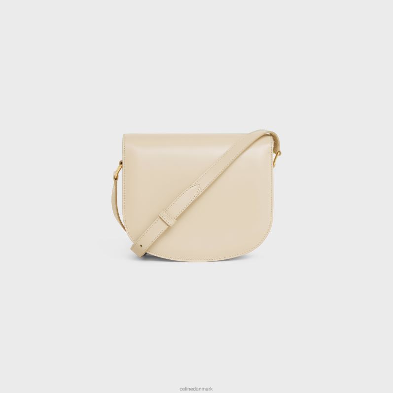 CELINE Kvinder besace clea i skinnende kalveskind F44FV174 tilbehør pampa