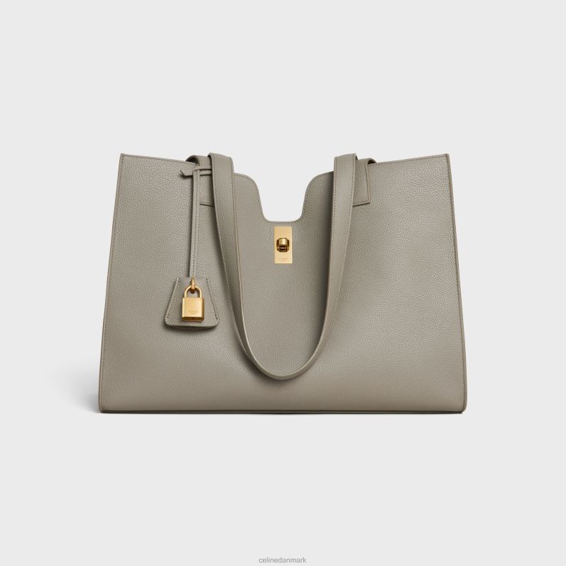 CELINE Kvinder cabas 16 i smidigt kornet kalveskind F44FV149 tilbehør rullesten