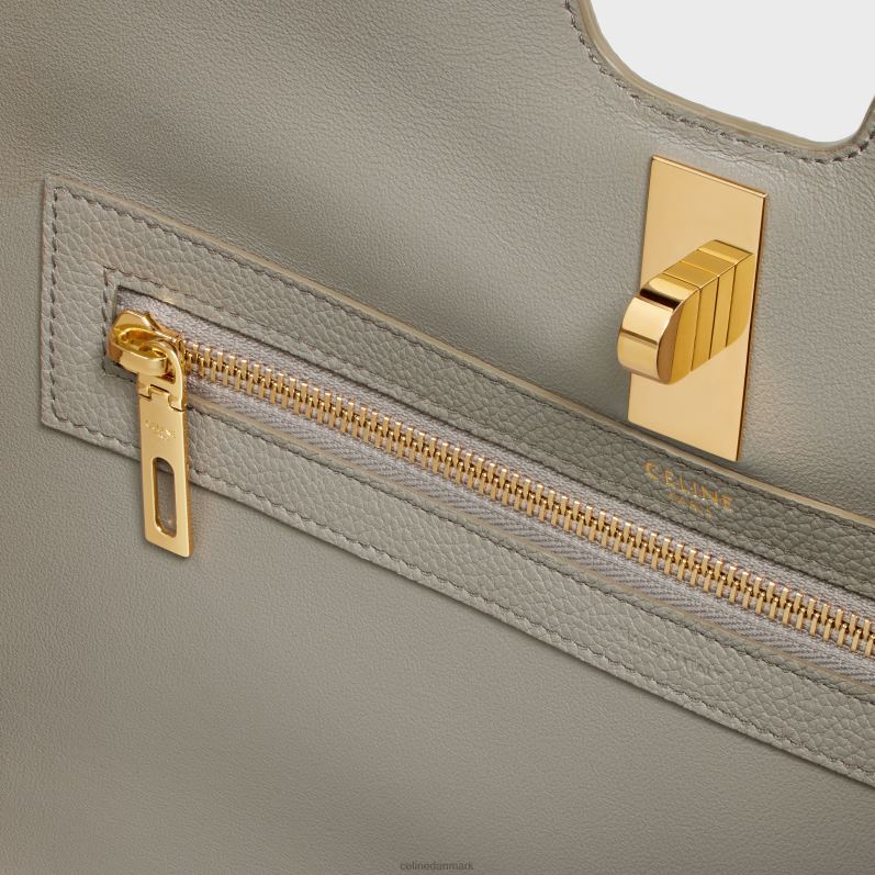 CELINE Kvinder cabas 16 i smidigt kornet kalveskind F44FV149 tilbehør rullesten