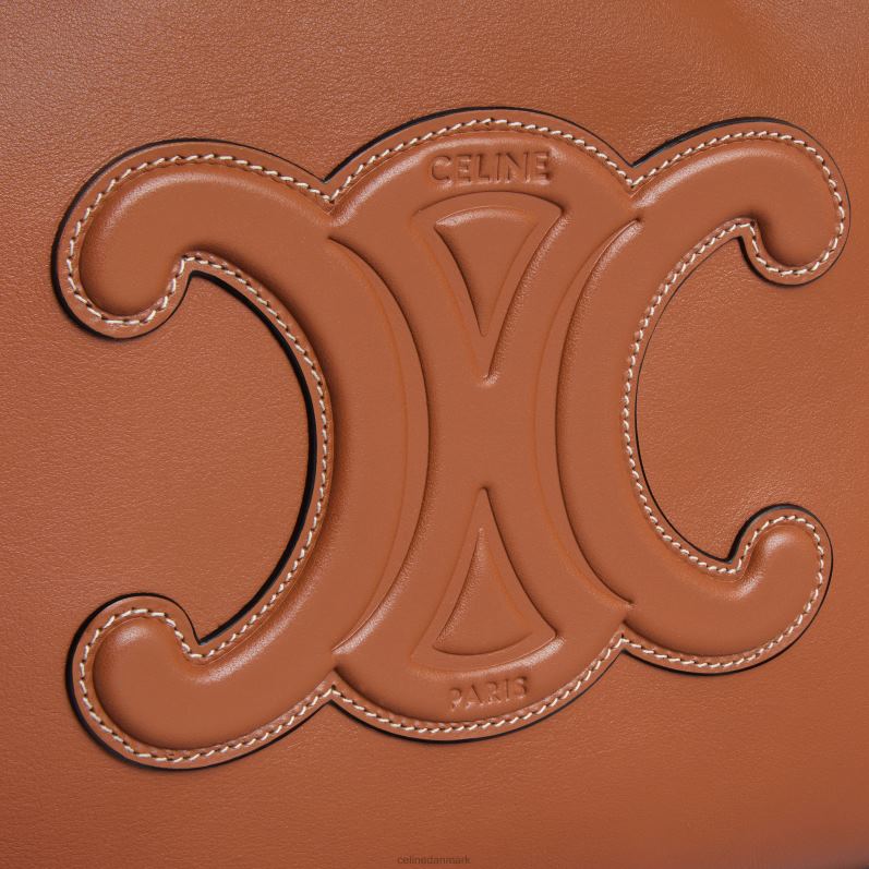 CELINE Kvinder cabas snoretræk cuir triomphe i glat kalveskind F44FV197 tilbehør tan