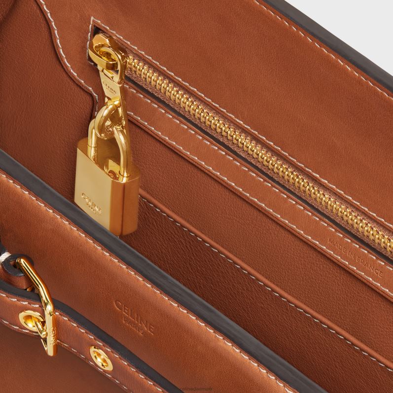 CELINE Kvinder conti taske i naturligt kalveskind F44FV166 tilbehør tan