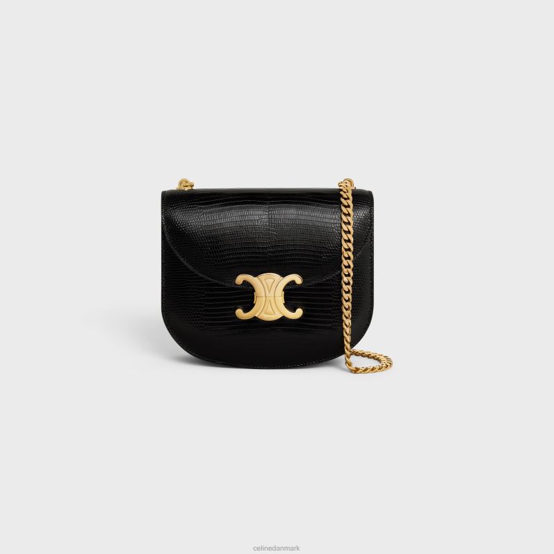 CELINE Kvinder kæde besace clea i firben F44FV171 tilbehør sort