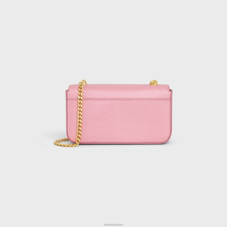 CELINE Kvinder kæde skuldertaske claude i firben F44FV50 tilbehør Rose
