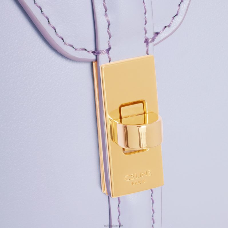 CELINE Kvinder mini 16 i satineret kalveskind F44FV135 tilbehør lys lavendel