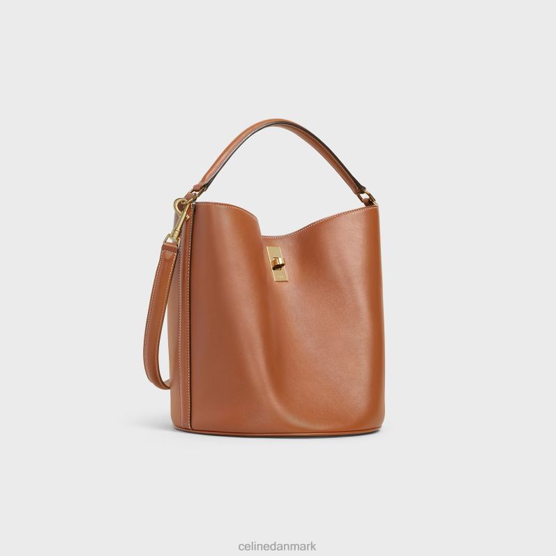 CELINE Kvinder spand 16 pose i glat kalveskind F44FV146 tilbehør tan