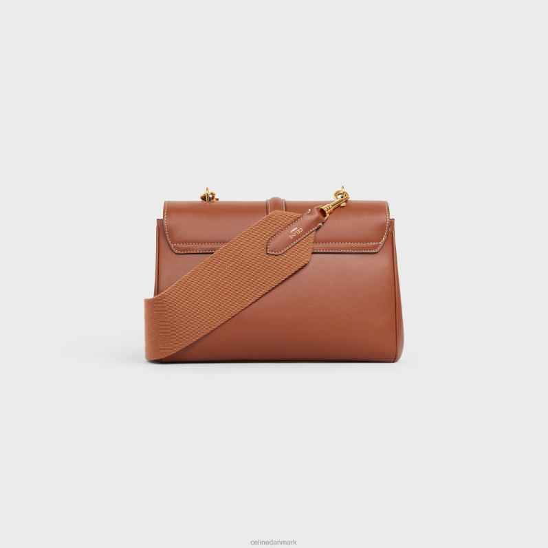 CELINE Kvinder teen soft 16 i glat kalveskind F44FV144 tilbehør tan