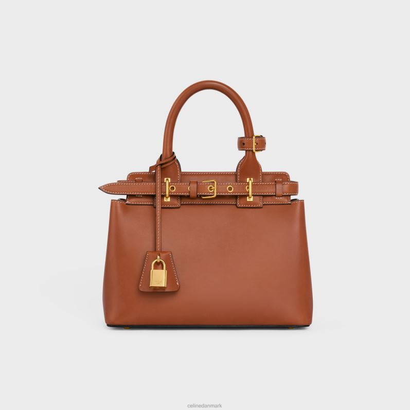 CELINE Kvinder teenage conti taske i naturligt kalveskind F44FV161 tilbehør tan