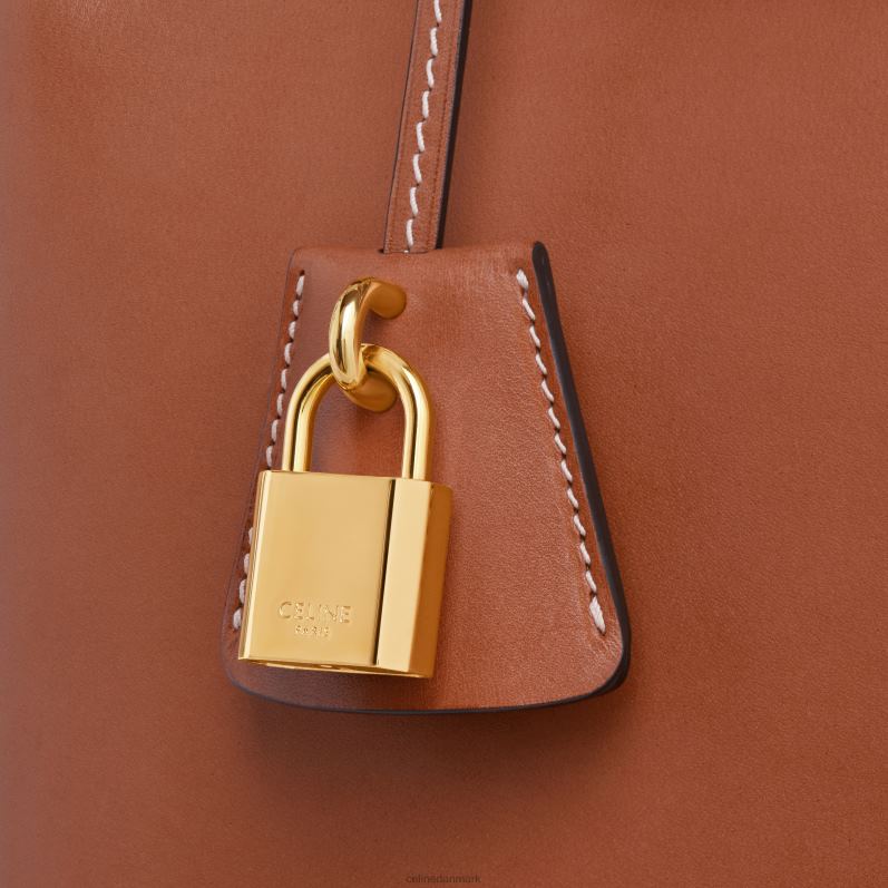 CELINE Kvinder teenage conti taske i naturligt kalveskind F44FV161 tilbehør tan