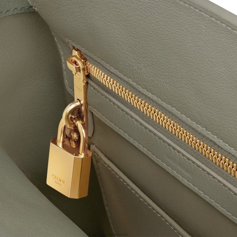 CELINE Kvinder teenage conti taske i smidigt kalveskind F44FV162 tilbehør grønt ler