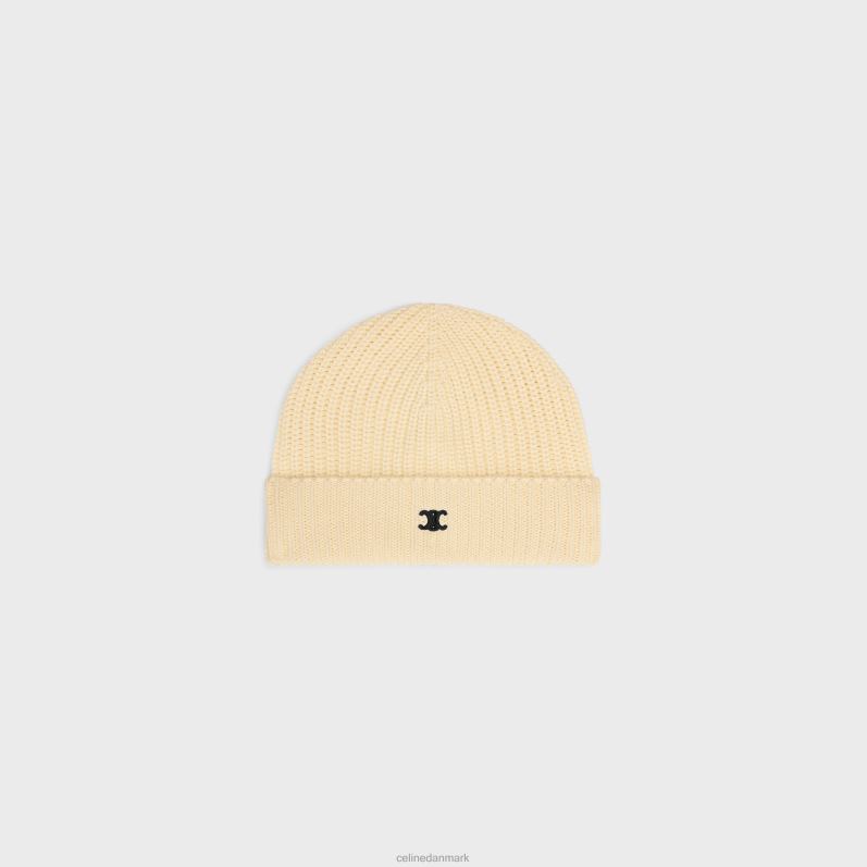 CELINE Mænd triomphe hue i bomuld F44FV2176 tilbehør off white