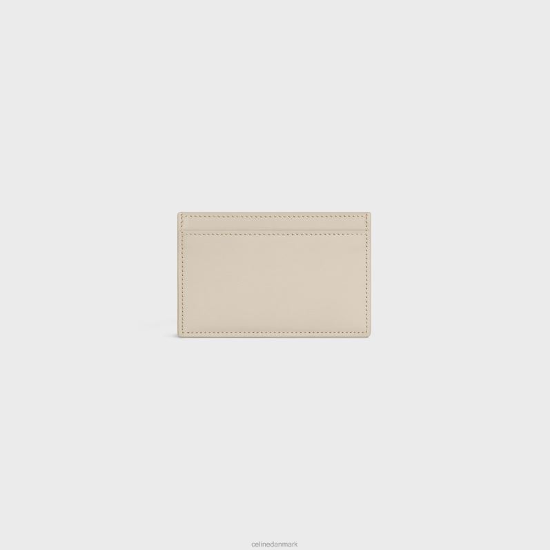 CELINE Kvinder kortholder cuir triomphe i skinnende kalveskind F44FV430 tilbehør lys sten