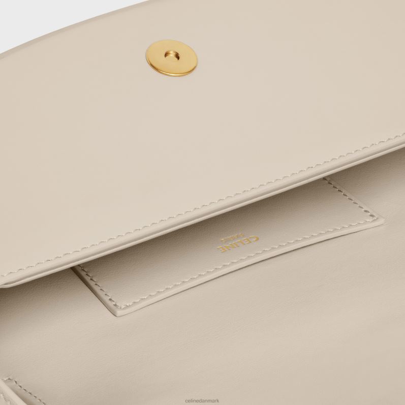 CELINE Kvinder clutch på rem tabou i glat kalveskind F44FV344 tilbehør lys sten