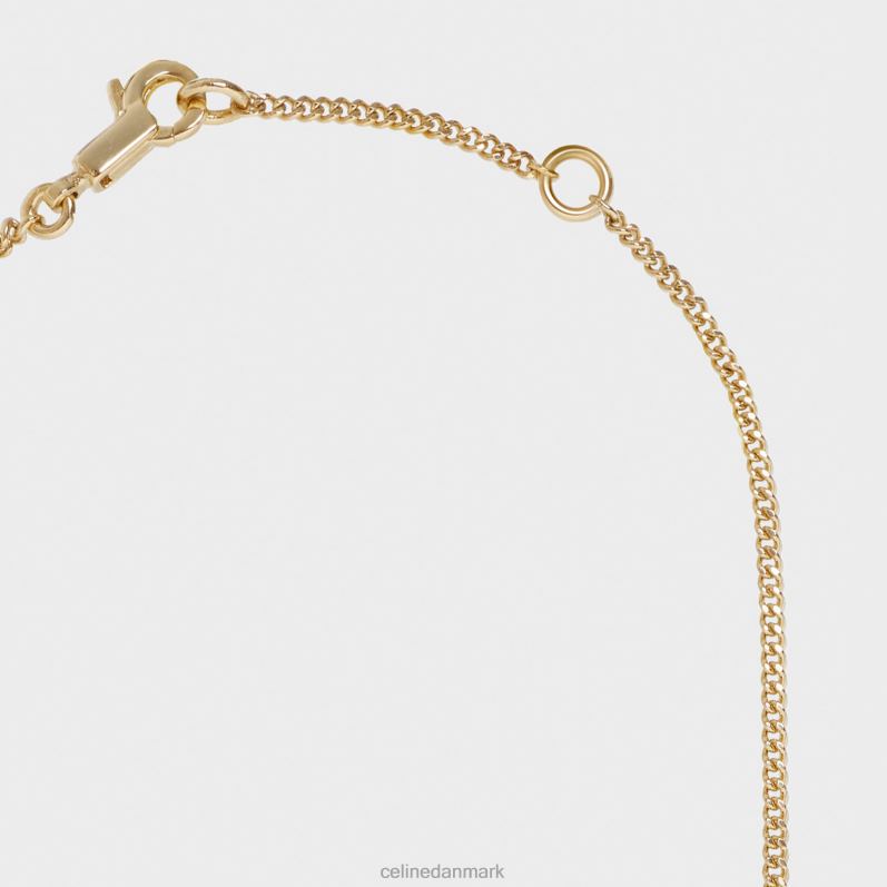 CELINE Kvinder alphabet z halskæde i messing med finish F44FV1349 tilbehør guld