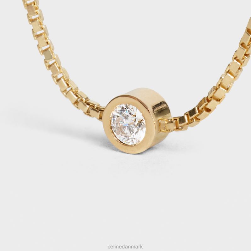 CELINE Kvinder sentimentalt brillant armbånd i diamant F44FV1401 tilbehør gult guld & hvid