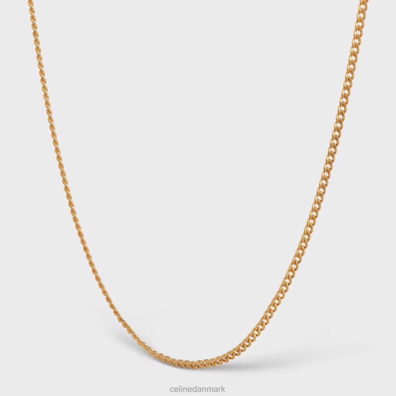 CELINE Kvinder separables kort kæde i messing med finish F44FV1359 tilbehør guld