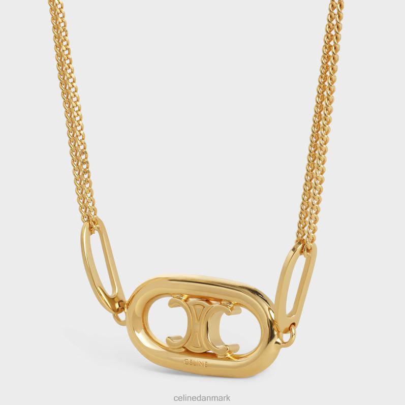 CELINE Kvinder triomfarmbånd i messing med finish F44FV1316 tilbehør guld