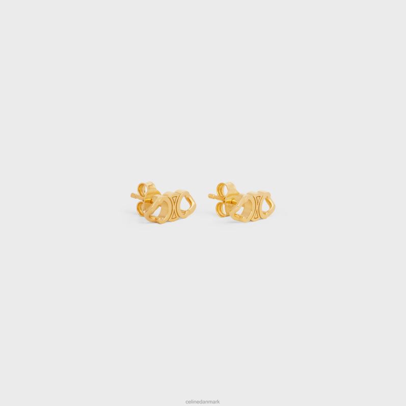 CELINE Kvinder triomphe gourmet nitter i messing med finish F44FV1312 tilbehør guld