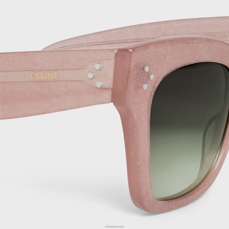 CELINE Kvinder cat eye s004 solbriller i acetat F44FV1139 tilbehør pink glitter