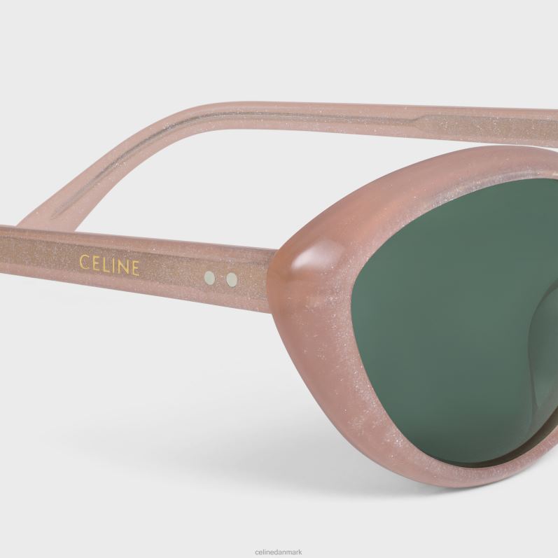 CELINE Kvinder cat eye s264 solbriller i acetat F44FV1140 tilbehør pink glitter